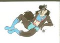 Diaper Wolfie in Blue