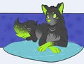 Just chilling~ by Lunarii