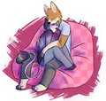 [coloured sketch] katashi25 by Saucy