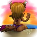 Beach booty 