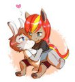 Saucy Chibi Commission by logitech