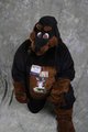 First fursuit by WolfixFireHeart