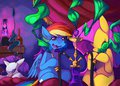 Commission - Hookah Ponies