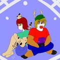 Fen and Kirsche Sitting in a Tree (not really)...