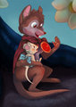 Mrs. Brisby and Cynthia by anhapouna