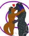 A loving kiss by Lucian