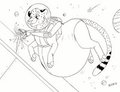 Feral Space Engineers - art by Blondie 