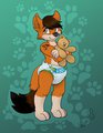 Cuddlin my teddy by buddah