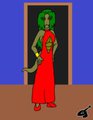Tina's Red Dress