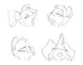 Oh-Face practice by NezumiYuki