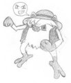 Mankey D. Luffy by NunyaBizness