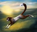 Morning Romp by LostWolfSpirit