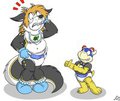 Shade Koopa and Lord Dominic by FriskyWoods