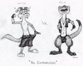 Axle Furret vs. Daxter by Elena by AxleFurret