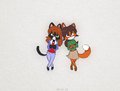Valera and Stefana Chibis by Aikon  by BFL