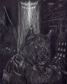Portrait of a Lycan by VJCoon