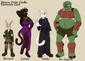 Rescue from Castle Darkrock Lineup by DNLtiger04
