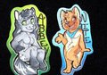 Abbey And Nite TFF Badges
