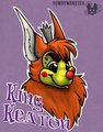 King Keaton Badge