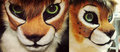 Lozi fursuit, WIP