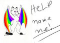 My Fox bat girl needs a name by RavePartycat