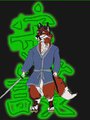 A new samurai warrior Takeshi
