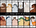 Let's change our fursona's species
