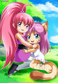 Behania and Cathy