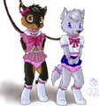 Trajan and Loupy school walk by Loupy