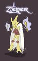 Zener the Alakazam - Battle Stance