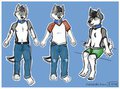 Awkward dawg doodles by nanashikun
