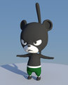 Pantherlily 3D (in progress) by Wattacat