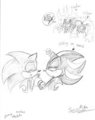 Mephy hits on Sonic