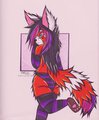 Just prancing about~ by Kazukio