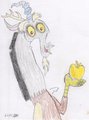 Eris and Her Apple by InkwellTheFox