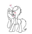 Nuzzle nuzzle by BluebellTheVixen