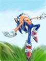 Sonic jump by Ashentar