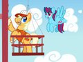 Hi in the Friendly Skies - by Azure-Spark