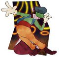Disco groovin' EricSkunk by rubberskunktoo
