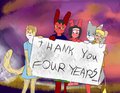 Thanks for 4 years