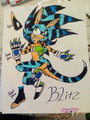 Me as a Sonic character.. by Neonanimals000