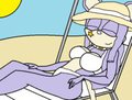 Sharon at the Beach