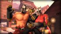 A Fox and Two Pyros