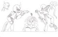 The Crazy Three by LoneWolf23k