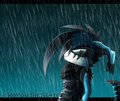 -Under the gloomy rain- by HonouTheSlayer