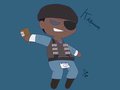 BluChibiDemoman. by DaakuJasumiin11