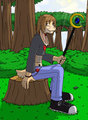 Yuu in the Woods