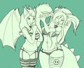 (3 DOLLAR SKETCHES) Plushie and Galaxy Almira by zhuria