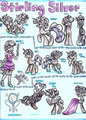 Stirling Silver Reference sheet