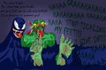 Venom humiliates Lizard by KMJ91